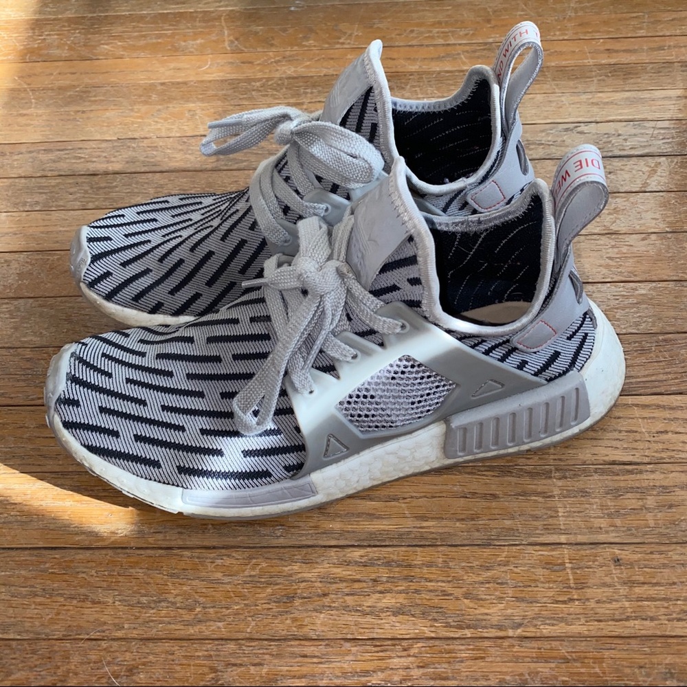 adidas NMD XR1 Primeknit "Tan/Black" Women's 7.5!!
